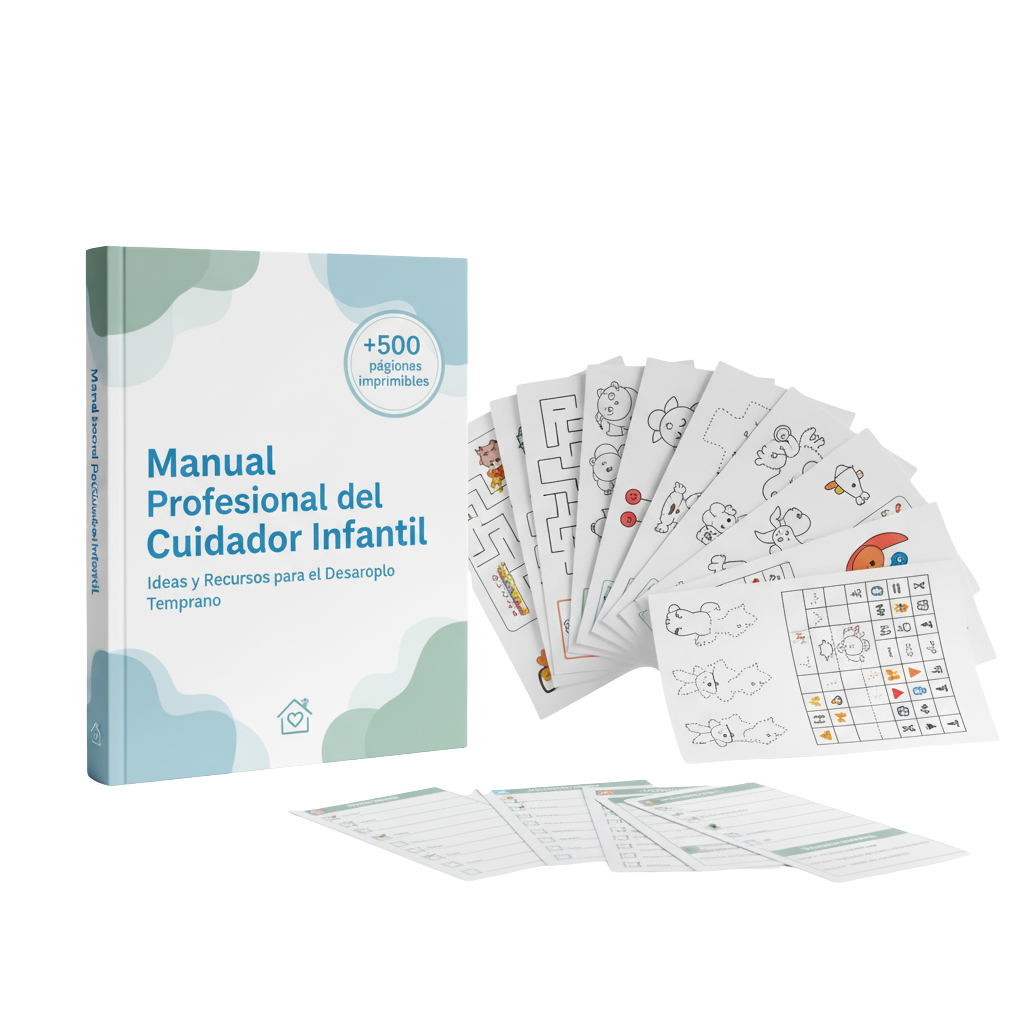 Mockup Kit Profesional del Cuidador Infantil